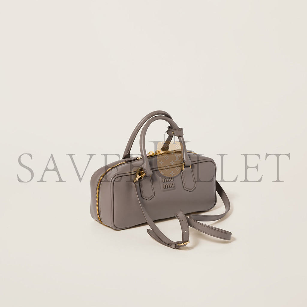 MIU MIU ARCADIE LEATHER BAG 5BB148 (27*12*9cm)